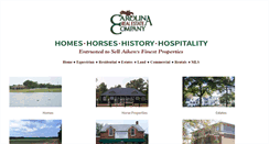 Desktop Screenshot of carolinahorseproperties.com